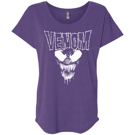 T-Shirts Purple Rush / X-Small Venom Danzig Triblend Dolman Sleeve