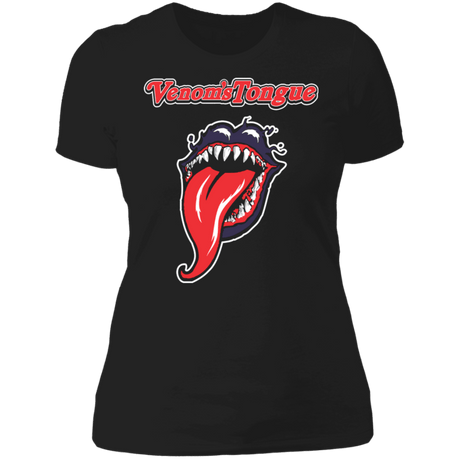 T-Shirts Black / X-Small Venom's Tongue Women's Premium T-Shirt