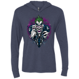 T-Shirts Vintage Navy / X-Small Venomous Joke Triblend Long Sleeve Hoodie Tee