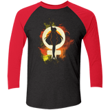 T-Shirts Vintage Black/Vintage Red / X-Small Venus space Men's Triblend 3/4 Sleeve