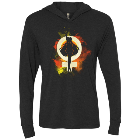 T-Shirts Vintage Black / X-Small Venus space Triblend Long Sleeve Hoodie Tee