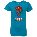 T-Shirts Turquoise / YXS Veronica Girls Premium T-Shirt