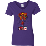 T-Shirts Purple / S Veronica Women's V-Neck T-Shirt