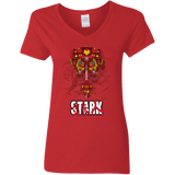 T-Shirts Red / S Veronica Women's V-Neck T-Shirt