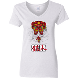 T-Shirts White / S Veronica Women's V-Neck T-Shirt