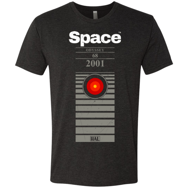T-Shirts Vintage Black / Small VHS 2001 Men's Triblend T-Shirt