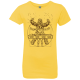 T-Shirts Vibrant Yellow / YXS Victory or Death Girls Premium T-Shirt