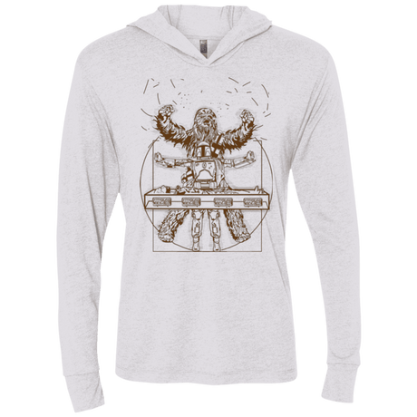 T-Shirts Heather White / X-Small Victory or Death Triblend Long Sleeve Hoodie Tee
