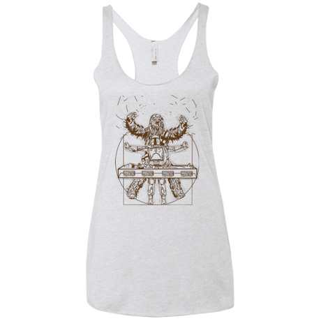 T-Shirts Heather White / X-Small Victory or Death Women's Triblend Racerback Tank