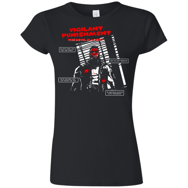 T-Shirts Black / S Vigilant Junior Slimmer-Fit T-Shirt