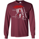 T-Shirts Maroon / S Vigilant Men's Long Sleeve T-Shirt