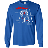 T-Shirts Royal / S Vigilant Men's Long Sleeve T-Shirt