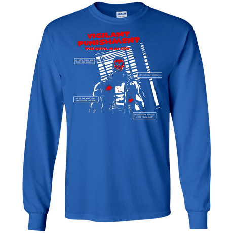 T-Shirts Royal / S Vigilant Men's Long Sleeve T-Shirt