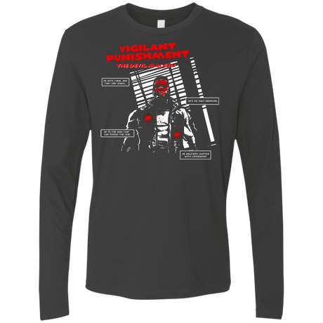 T-Shirts Heavy Metal / S Vigilant Men's Premium Long Sleeve