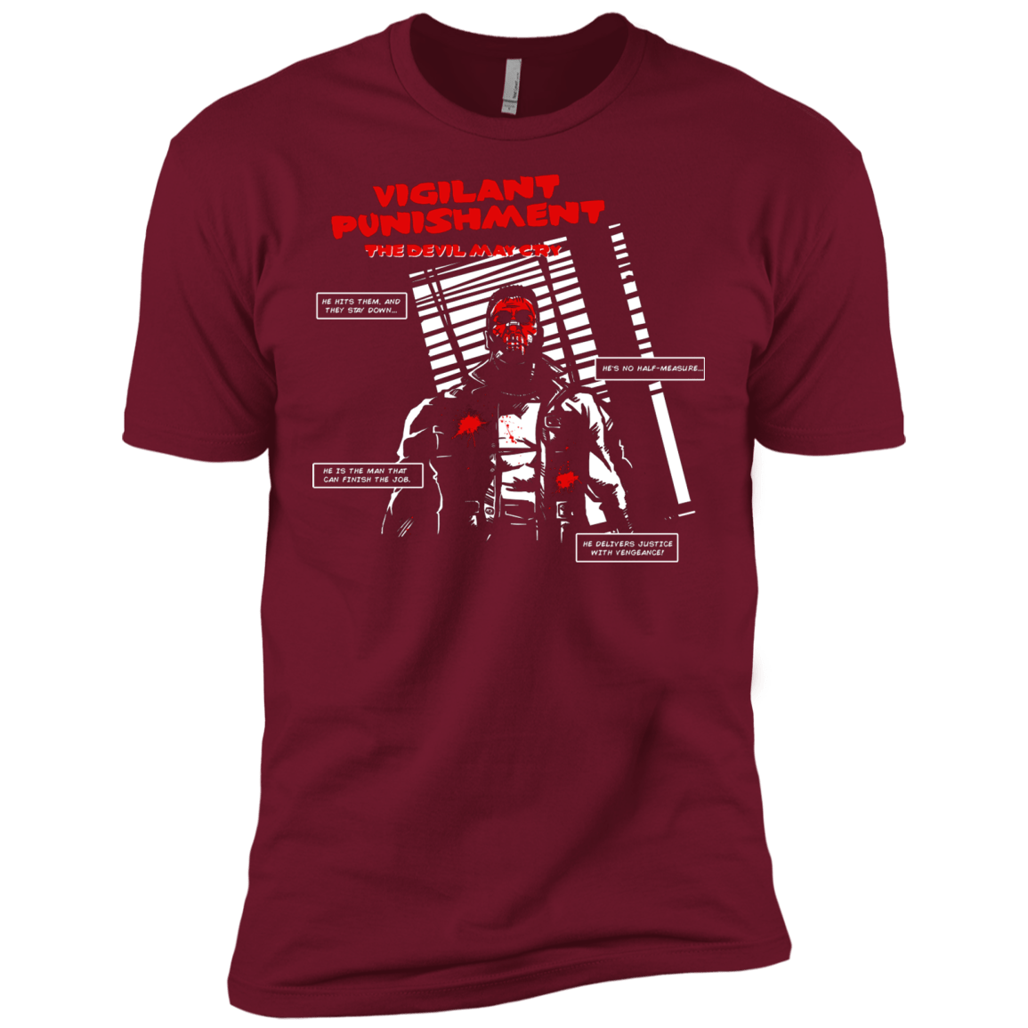 T-Shirts Cardinal / X-Small Vigilant Men's Premium T-Shirt