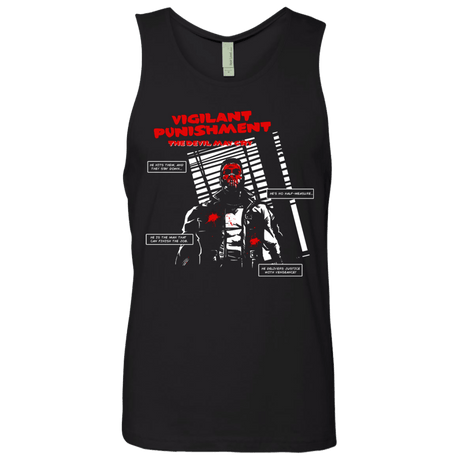 T-Shirts Black / S Vigilant Men's Premium Tank Top