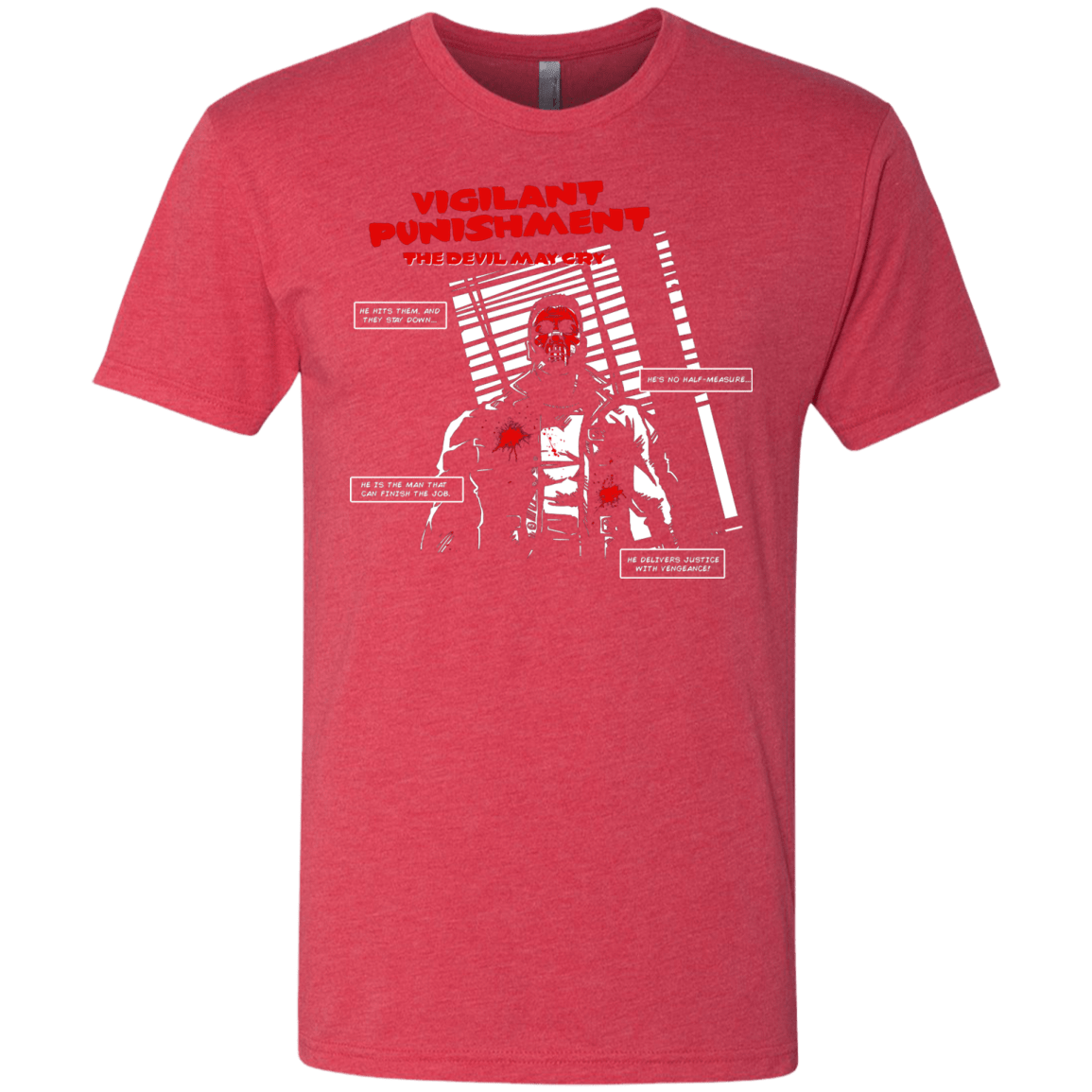 T-Shirts Vintage Red / S Vigilant Men's Triblend T-Shirt