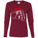 T-Shirts Cardinal / S Vigilant Women's Long Sleeve T-Shirt