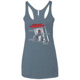 T-Shirts Indigo / X-Small Vigilant Women's Triblend Racerback Tank