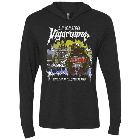 T-Shirts Vintage Black / X-Small Vigorbumps Triblend Long Sleeve Hoodie Tee