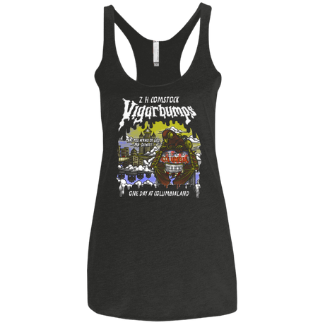 T-Shirts Vintage Black / X-Small Vigorbumps Women's Triblend Racerback Tank