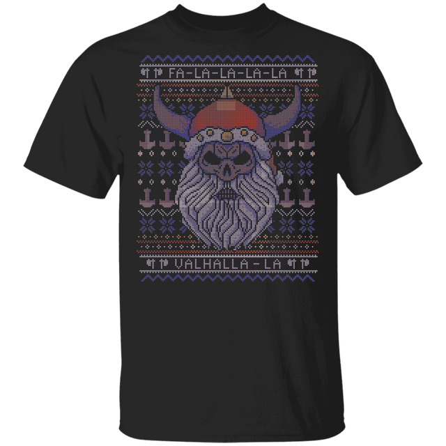 T-Shirts Black / S Viking Christmas T-Shirt