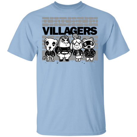 T-Shirts Light Blue / S Villagers T-Shirt