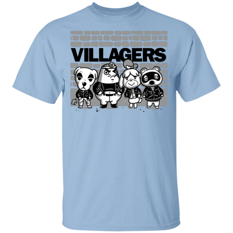 T-Shirts Light Blue / YXS Villagers Youth T-Shirt