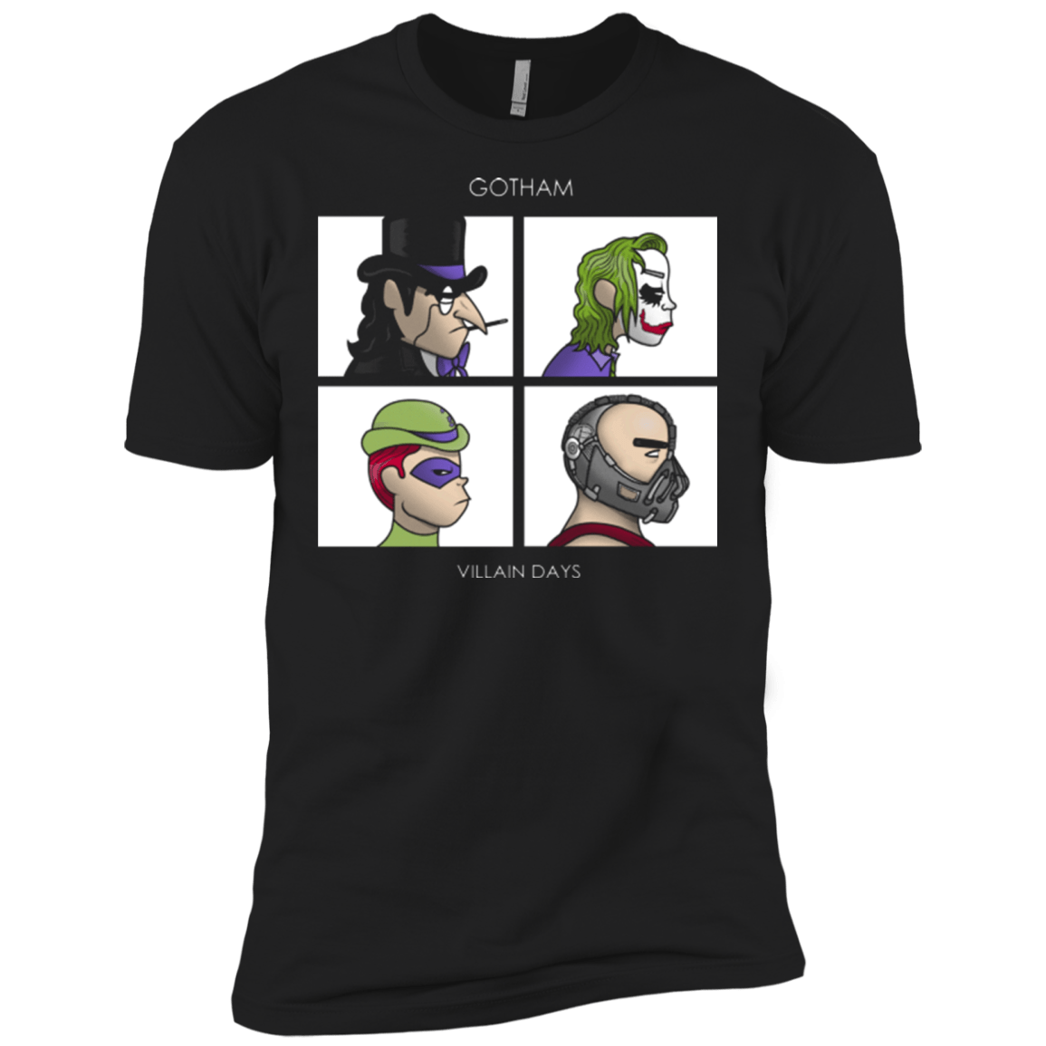 T-Shirts Black / X-Small Villain Days Men's Premium T-Shirt