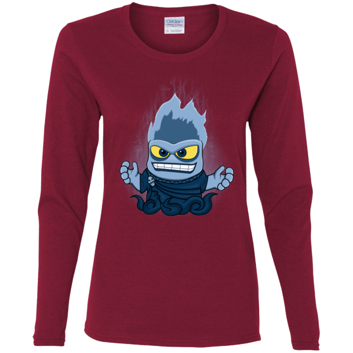 T-Shirts Cardinal / S Villain Inside Women's Long Sleeve T-Shirt