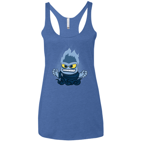 T-Shirts Vintage Royal / X-Small Villain Inside Women's Triblend Racerback Tank