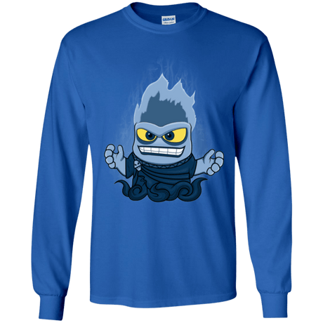 T-Shirts Royal / YS Villain Inside Youth Long Sleeve T-Shirt