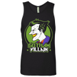 T-Shirts Black / Small Villain Men's Premium Tank Top