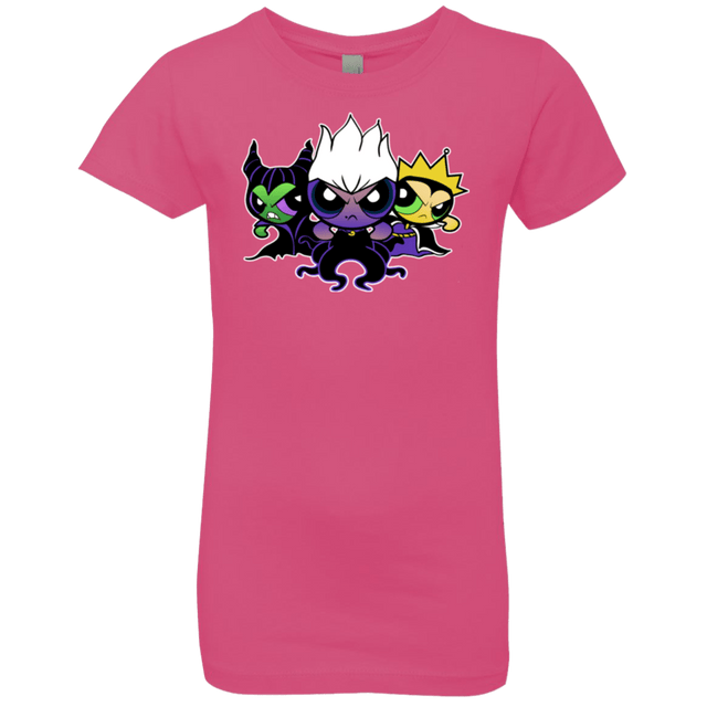 T-Shirts Hot Pink / YXS Villain Puff Girls Girls Premium T-Shirt