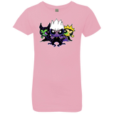 T-Shirts Light Pink / YXS Villain Puff Girls Girls Premium T-Shirt