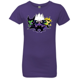 T-Shirts Purple Rush / YXS Villain Puff Girls Girls Premium T-Shirt