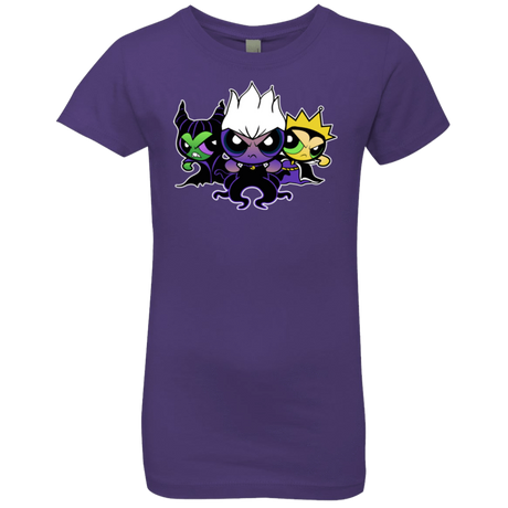 T-Shirts Purple Rush / YXS Villain Puff Girls Girls Premium T-Shirt