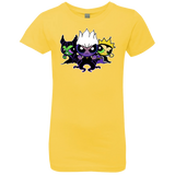 T-Shirts Vibrant Yellow / YXS Villain Puff Girls Girls Premium T-Shirt