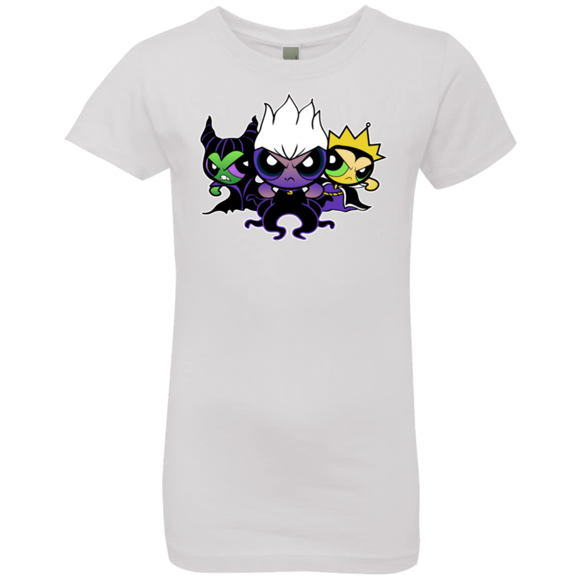 T-Shirts White / YXS Villain Puff Girls Girls Premium T-Shirt