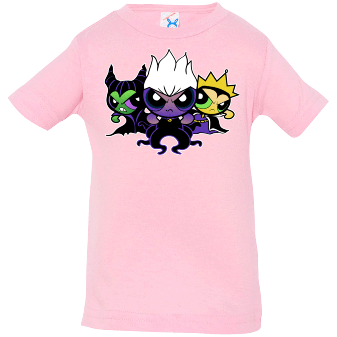 T-Shirts Pink / 6 Months Villain Puff Girls Infant Premium T-Shirt