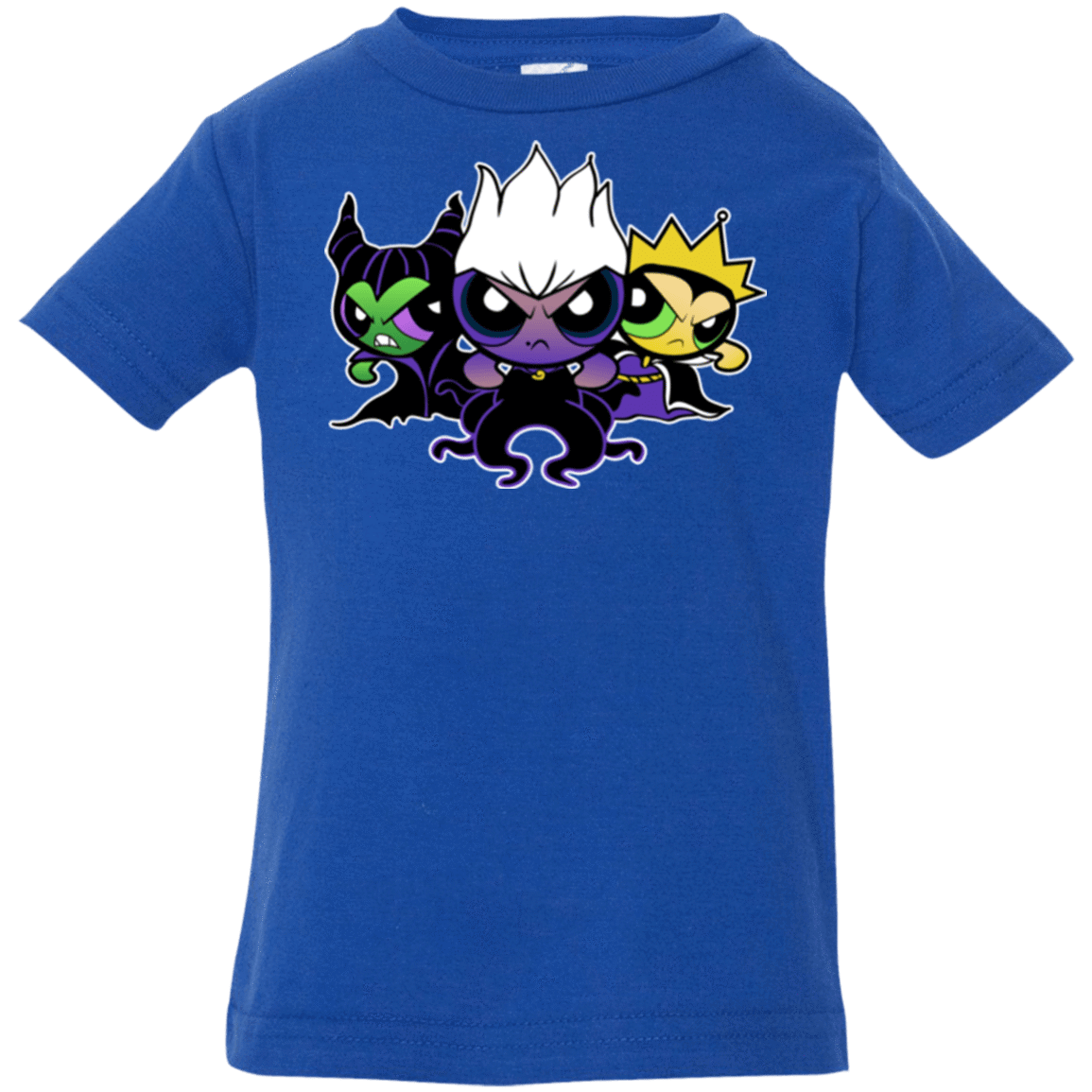 T-Shirts Royal / 6 Months Villain Puff Girls Infant Premium T-Shirt