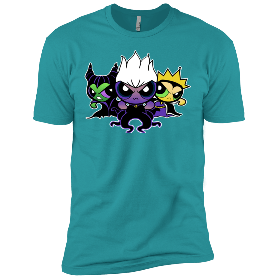 T-Shirts Tahiti Blue / X-Small Villain Puff Girls Men's Premium T-Shirt