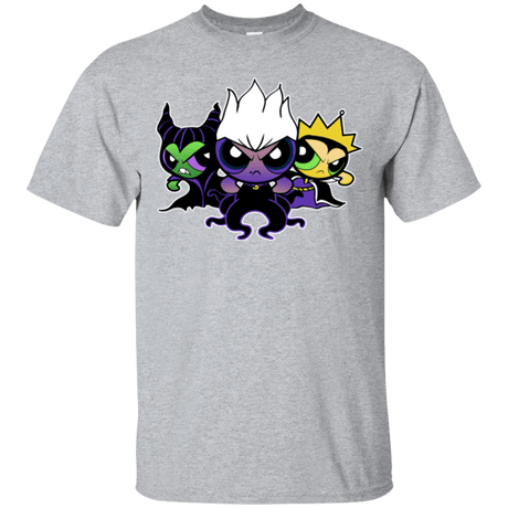 T-Shirts Sport Grey / Small Villain Puff Girls T-Shirt