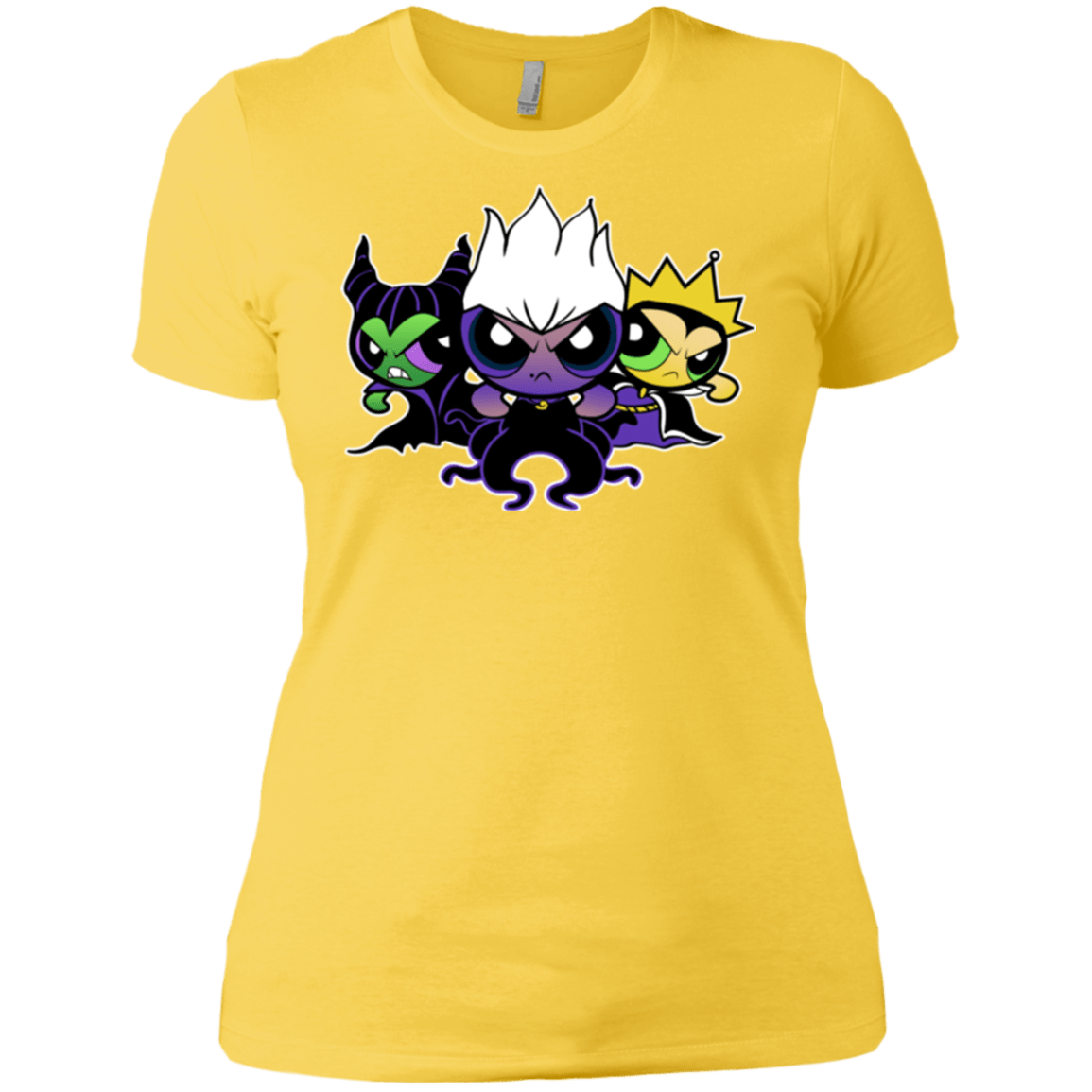 T-Shirts Vibrant Yellow / X-Small Villain Puff Girls Women's Premium T-Shirt