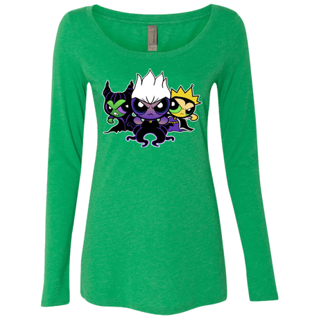 T-Shirts Envy / Small Villain Puff Girls Women's Triblend Long Sleeve Shirt