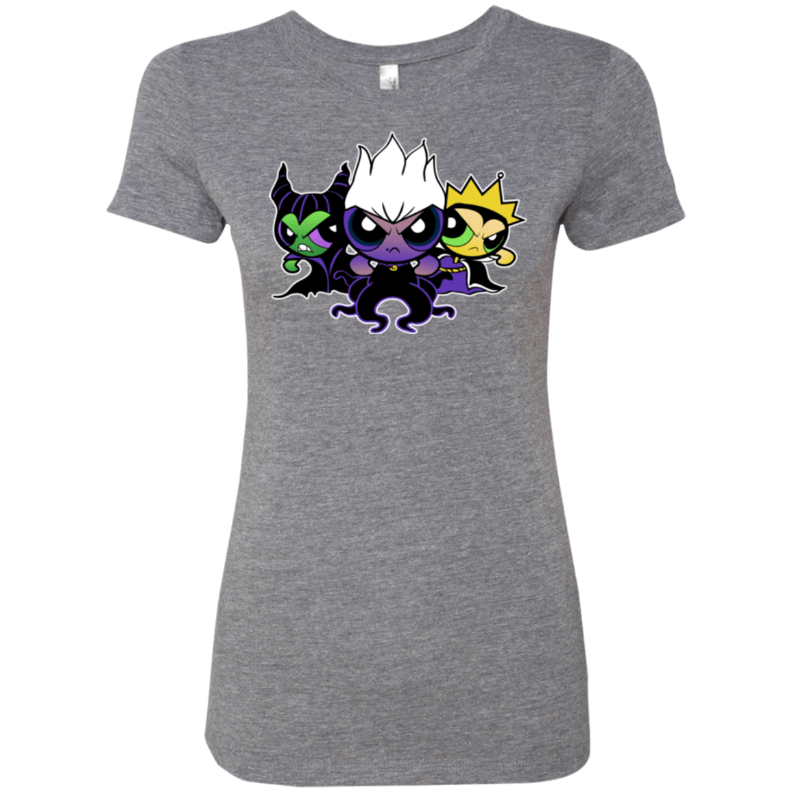 T-Shirts Premium Heather / Small Villain Puff Girls Women's Triblend T-Shirt