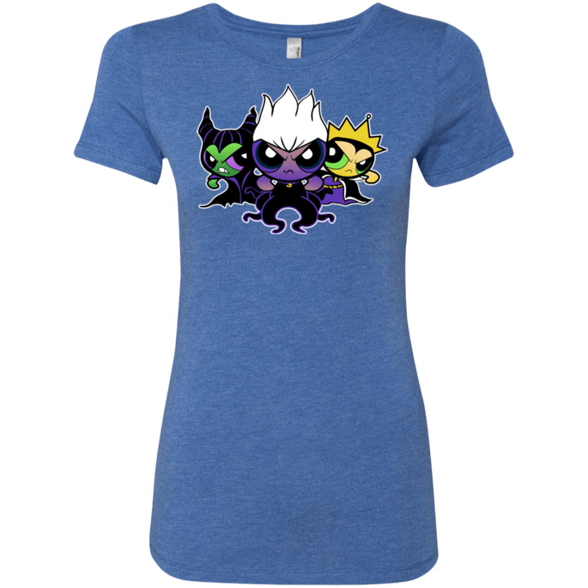 T-Shirts Vintage Royal / Small Villain Puff Girls Women's Triblend T-Shirt