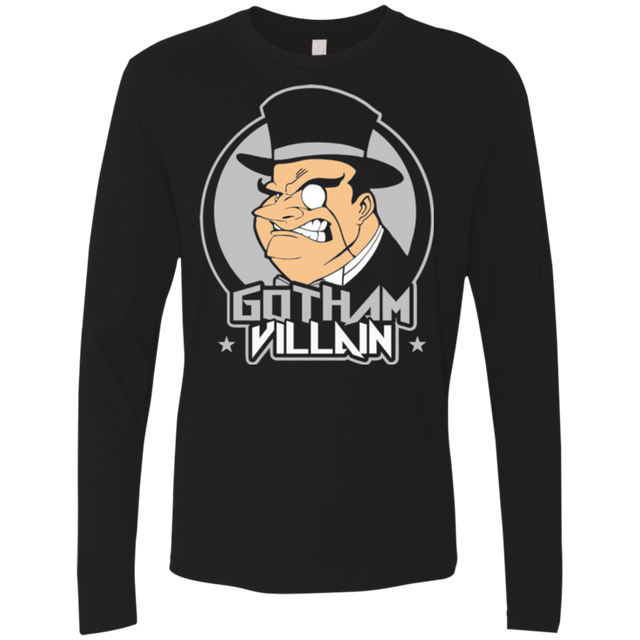 T-Shirts Black / Small Villain v3 Men's Premium Long Sleeve