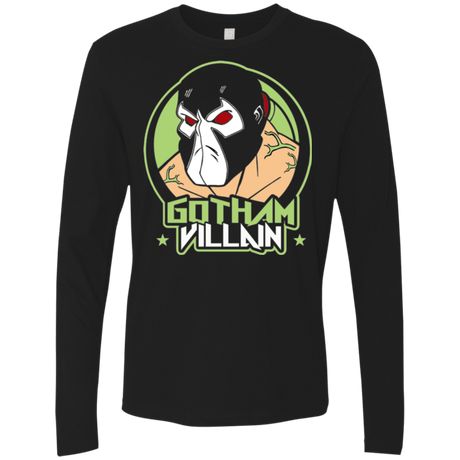 T-Shirts Black / Small Villain v4 Men's Premium Long Sleeve