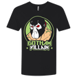 T-Shirts Black / X-Small Villain v4 Men's Premium V-Neck